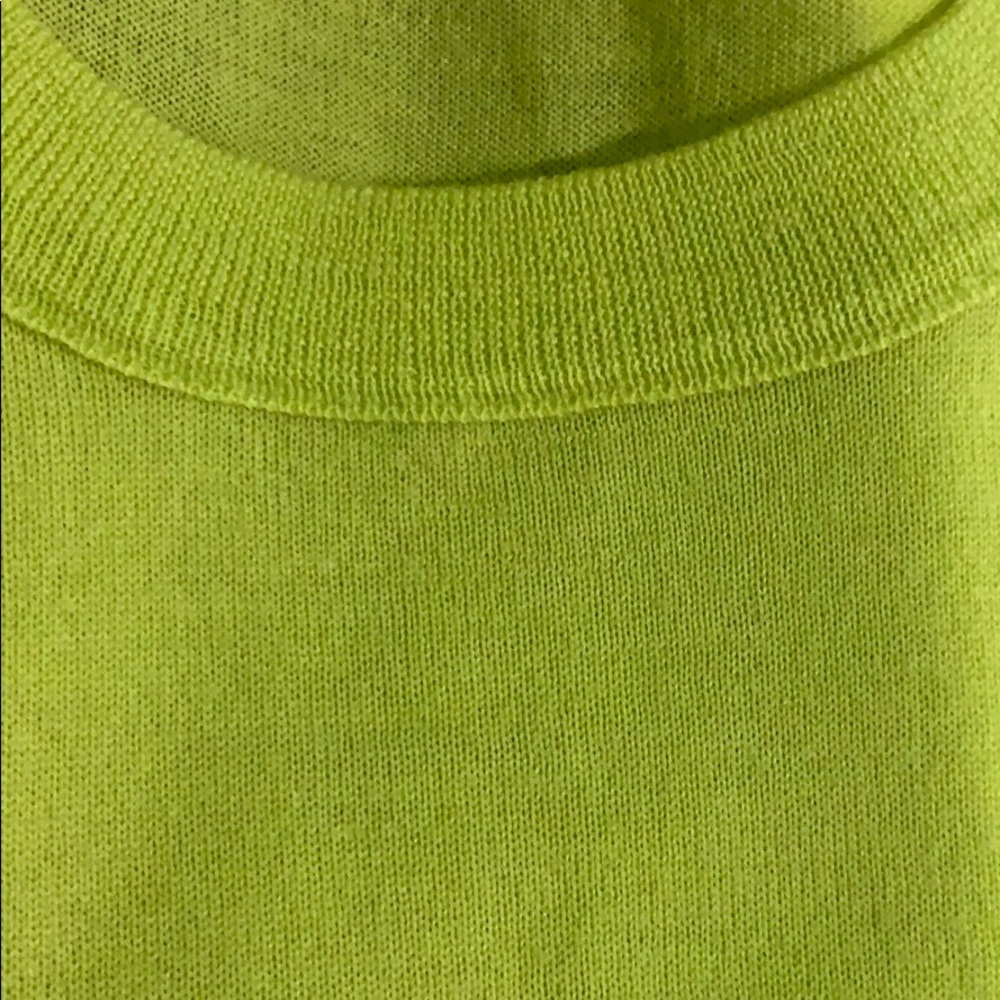 J. Crew crew neck neon soft sweater